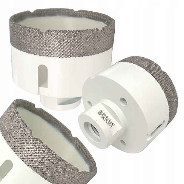 Korunkový Vrták s diamantovou korunkou pro gres, keramiku Top Hybrid 68 mm M14