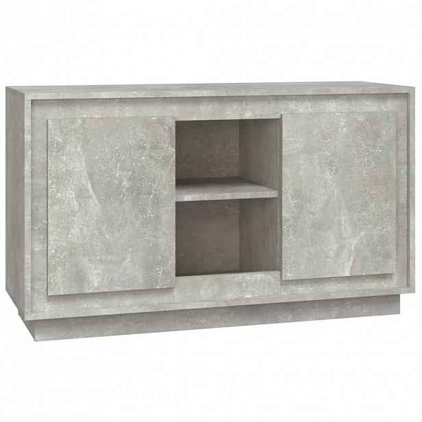 vidaXL Příborník betonově šedý 102 x 35 x 60 cm kompozitní dřevo
