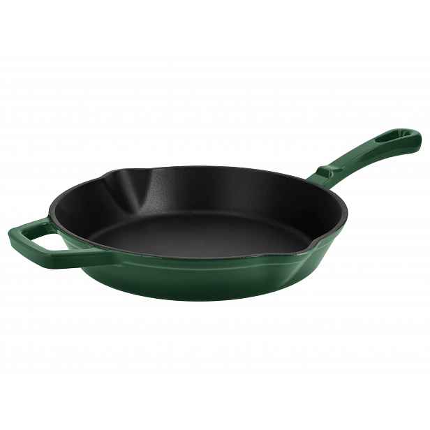 Silvercrest® Litinová grilovací pánev Premium, Ø 25 cm (kulatá, zelená)
