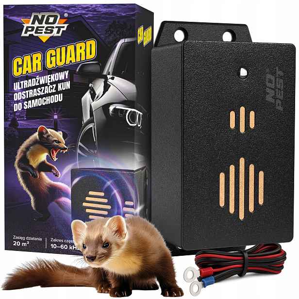 Automobilový Odpuzovač Kun Myší Potkanů, Ultrazvukový Car Guard No Pest