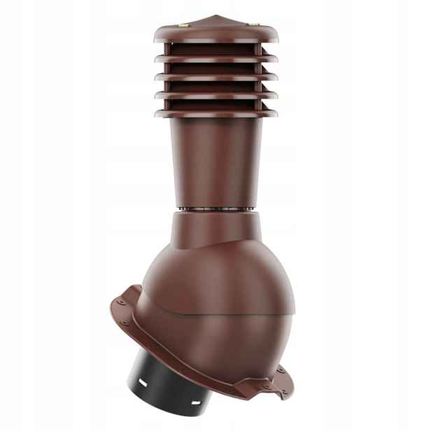 Větrací komín nezateplený Smart fi125 pro Budmat Taira Bronz 8017