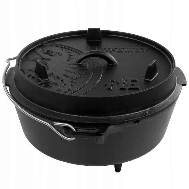 Litinový hrnec Petromax ft6 na nožkách 5,5 l
