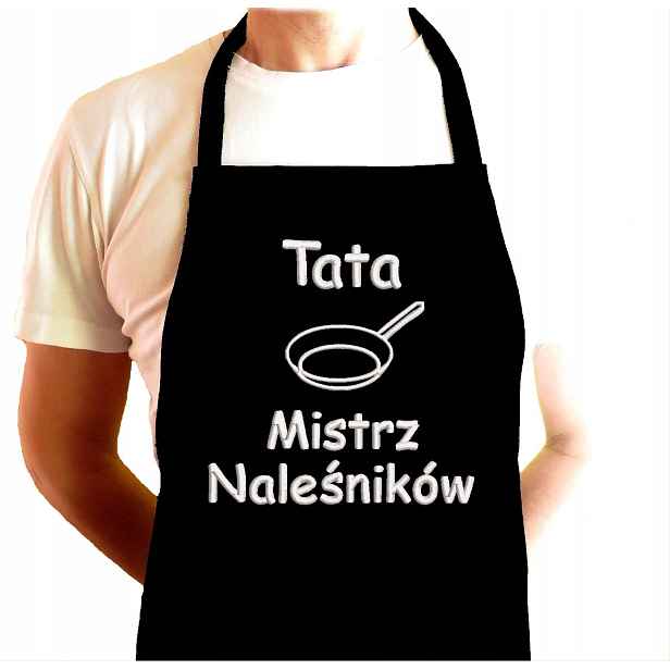 Praktický dárek ke Dni Otců pro tatínka, tchána, Kuchyňská Zástěra s nápisem