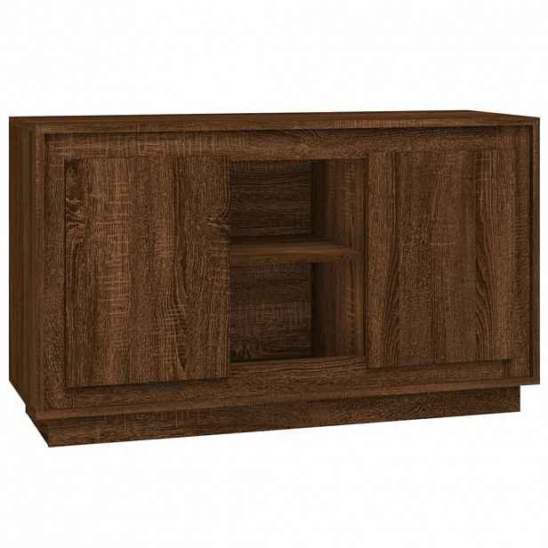 vidaXL Příborník hnědý dub 102 x 35 x 60 cm kompozitní dřevo
