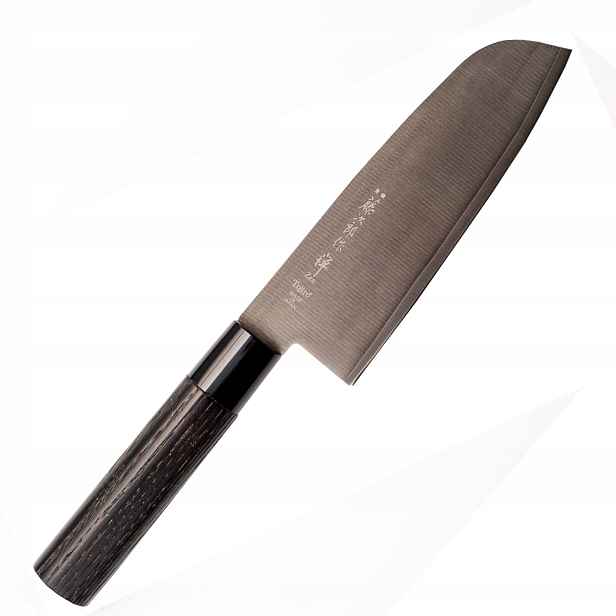 Nůž santoku Tojiro Zen Black 16,5 cm VG-10 san mai černá čepel