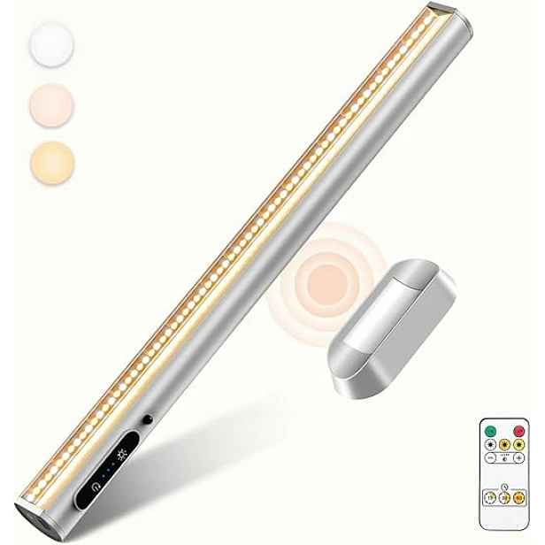 Podskříňková Led lampa Usb Akumulátorová Dálkový Ovladač stmívatelná 4000 mAh 35 cm