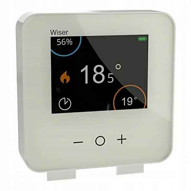 Schneider Electric Chytrý pokojový termostat Wiser Zigbee 2.4GHz bílý CCTFR6400