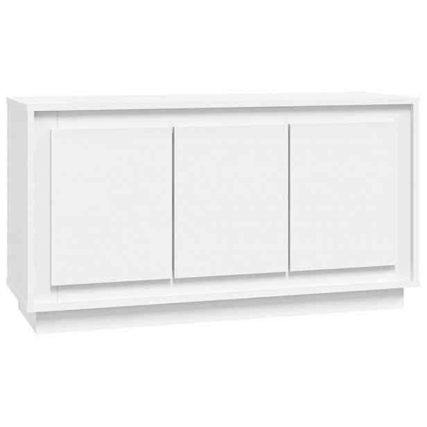 vidaXL Příborník bílý 102 x 35 x 55 cm kompozitní dřevo