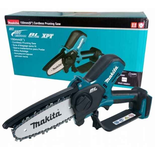 Makita Aku Řetězová Pila DUC150Z01 18V Lxt Kompaktní Lehká Pila Na Větve
