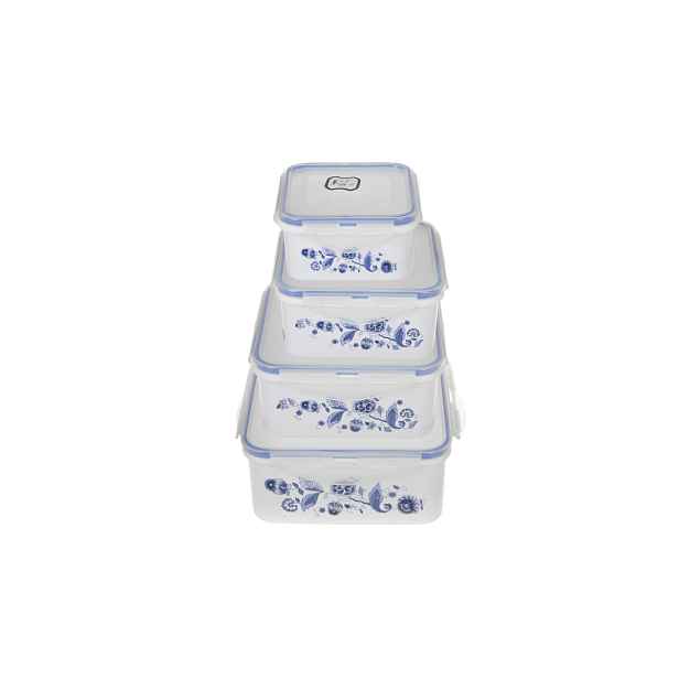 PROHOME - Dóza sada 4 ks 18,15,13,10 cm