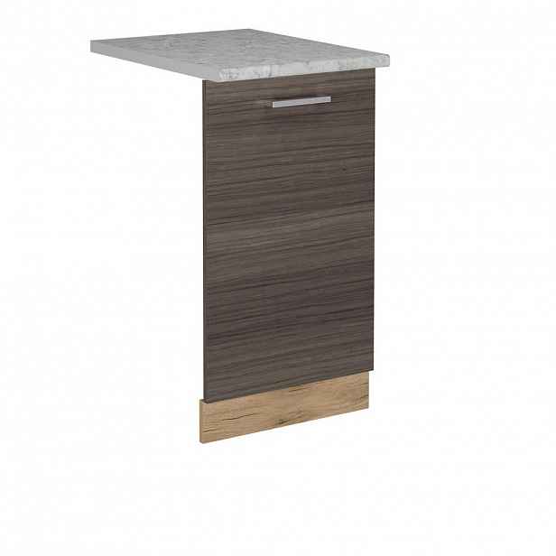 Vicco ČELNÍ PANEL MYČKY R-Line Ušlechtilá šedá 45 cm s pracovní deskou