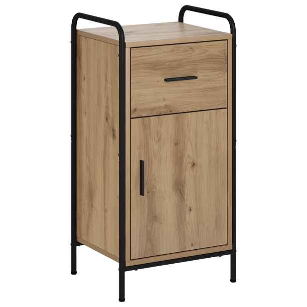 vidaXL Servírovací skříň Dub artisan 97 x 33 x 81 cm Kompozitní dřevo