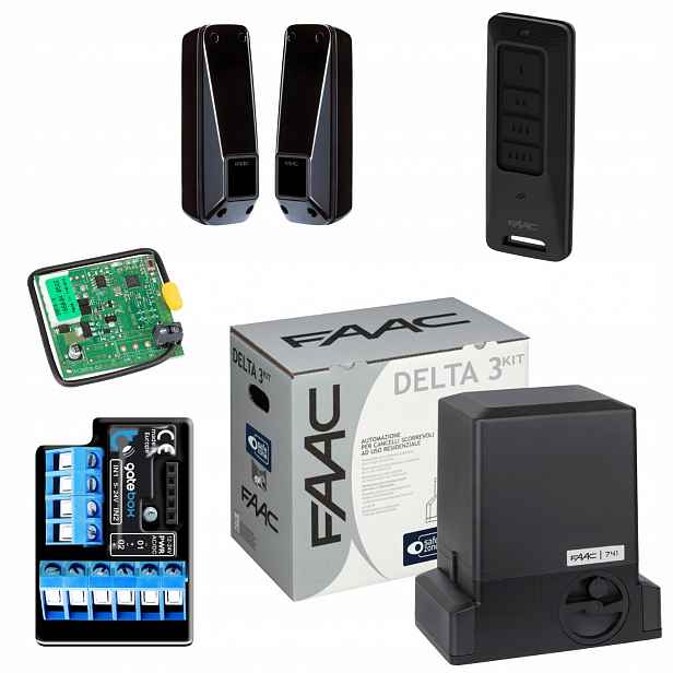 Faac DELTA3+ WiFi Modul, automatický pohon elektrické posuvné brány