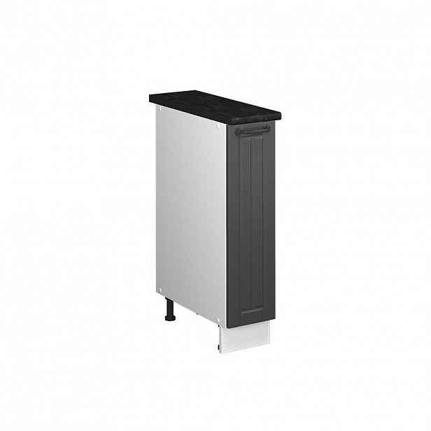 Vicco LÉKÁRNIČKOVÁ SKŘÍŇKA Fame-Line, Tmavě šedá/Bílá, 20 cm, PD Antracit