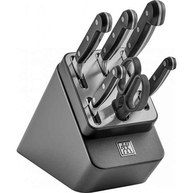 Zwilling Samoostřící blok s noži a nůžkami Professional “S“, 7 ks, antracitová 1027275