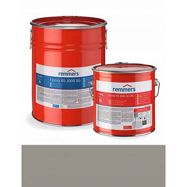 Epoxidová pryskyřice Remmers Epoxy Bs 3000 Sg 5 kg kamenná šedá