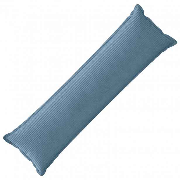 vidaXL Povlak na polštář HOUTEN Modrá 40 x 145 cm manšestr
