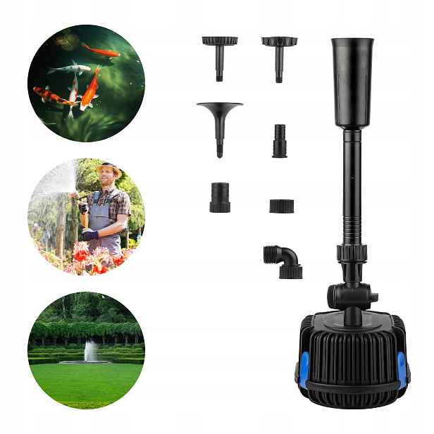 Fontánová Pumpa Do Jezírka Kaskada 2500 l/h 45 W