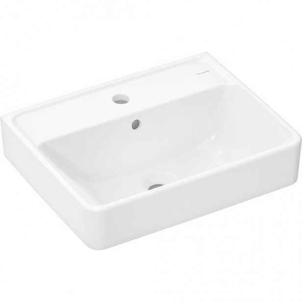 Hansgrohe Xanuia Q umývátko 50x39 cm otvor pro baterii uprostřed 61008450