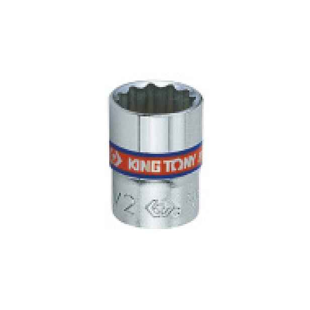 Hlavice nástrčná King Tony 1/4 CrV 12 hran, 11/32 233011S