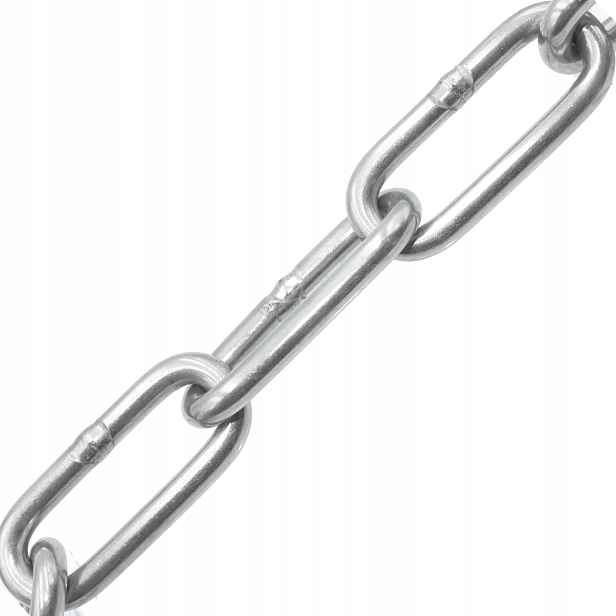 Řetěz DIN763 Nerezový, Kyselinovzdorný, D=10 MM, Lano