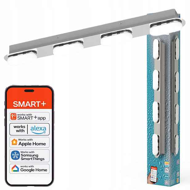 Led koupelnová lampa 24W 1900lm Cct IP44 Smart WiFi Matter Orbis Osram