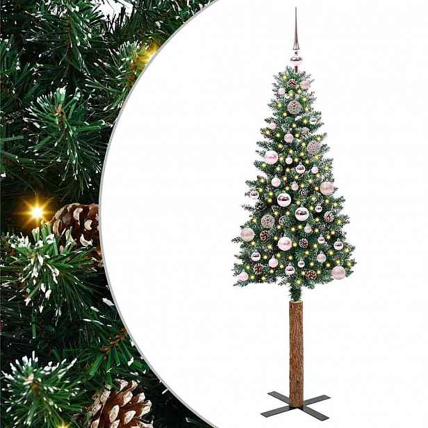 vidaXL Úzký vánoční stromeček Zelená 150 cm