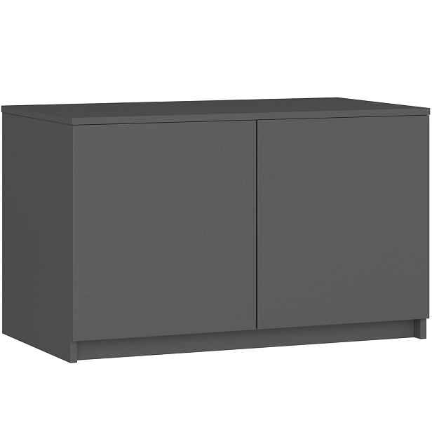 Ak furniture Nástavec na skříň CLP S90 90 cm grafit