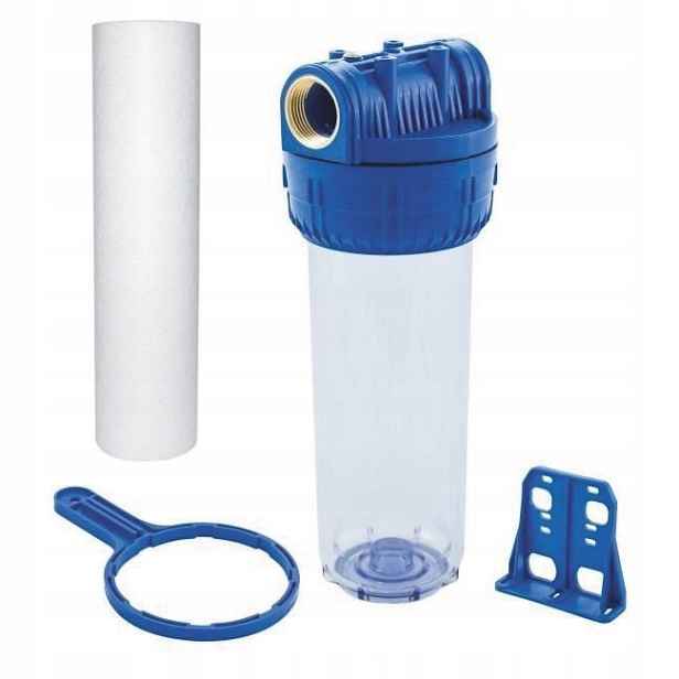 Narurový korpus vodního filtru Set 3-dílný 1" sada věšáků na filtr
