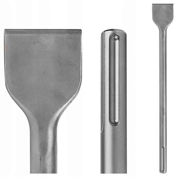 Dláto široké 50 x 400 mm SDS-Max Milwaukee pro omítání plochých dlaždic Sds Max