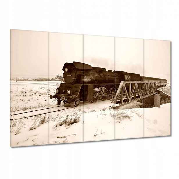 Obrazy 100x70 Parovoz Ol 49-59 Wolsztyn