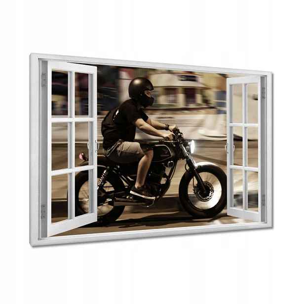 Obrazy 120x80 Klasický motocyklový motor