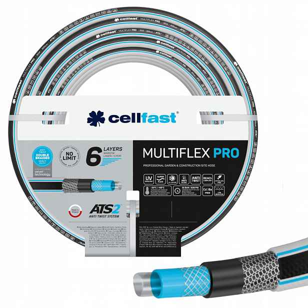 Cellfast Hadice 6vrstvá Multiflex 1/2" 30M 13-801