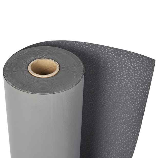 Fólie ochranná a pochozí z PVC-P DEKPLAN X76 Walkway antracit tl. 1,5 mm šířka 0,8 m (12 m2/role)