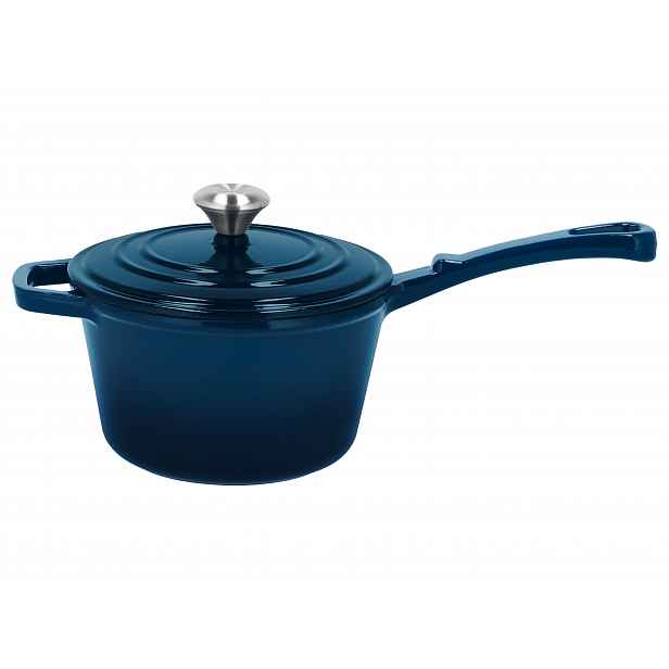 Silvercrest® Litinový rendlík Premium, Ø 18 cm / 2,2 l (modrá)