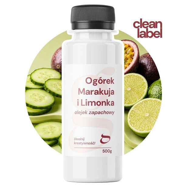 Vonný olej Okurka Marakuja A Limetka pro svíčky a mýdlo 500 g