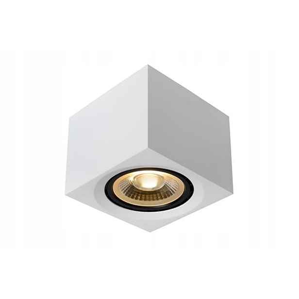 Led reflektor Lucide Fedler GU10 12W 2200K-3000K Bílý hliníkový