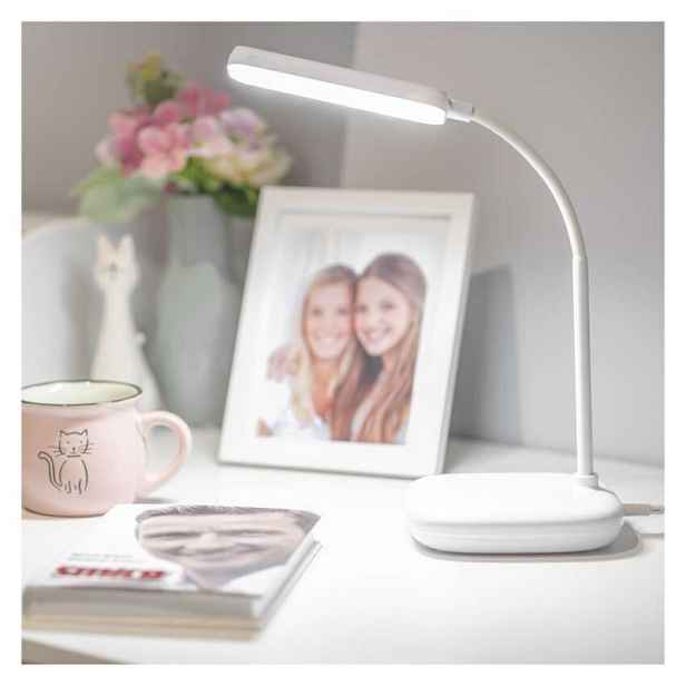 EMOS Stolní LED lampa Molly bílá