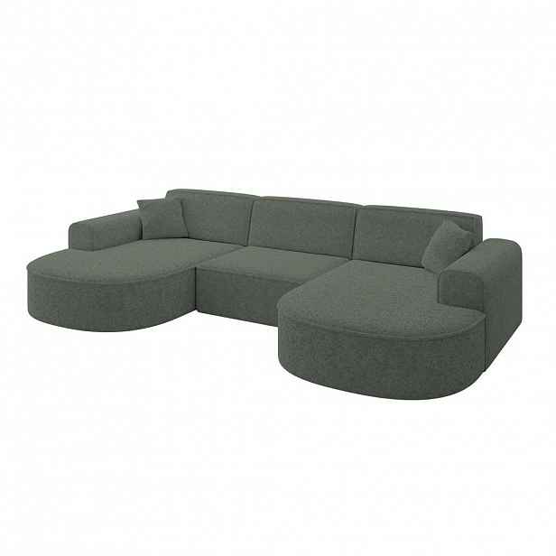 ALTDECOR SEDACÍ SOUPRAVA MARI-U1 – 303 x 171 x 79 cm, zelená Tissu