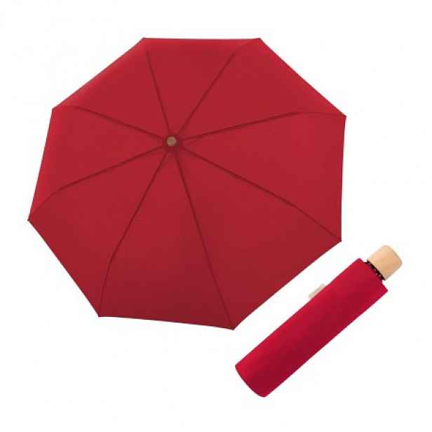 Doppler Nature Mini Red FSC® - EKO deštník