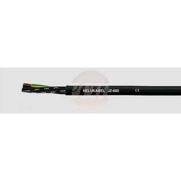 Flexibilní kabel 1kV JZ-600 10G1,5 černé číslované žíly 69 mb