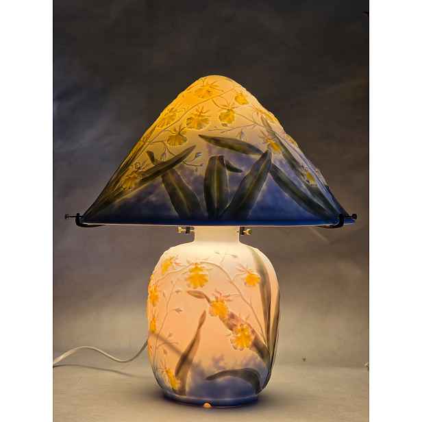 Keramická lampa noční stolní keramická lampa s podsvíceným tělem CR-1021