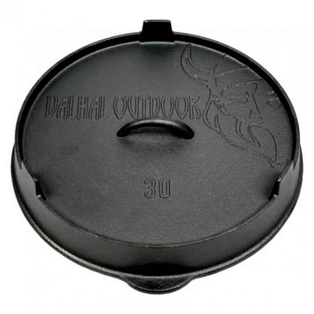 Litinové víko Valhal Outdoor na pánev 30 cm