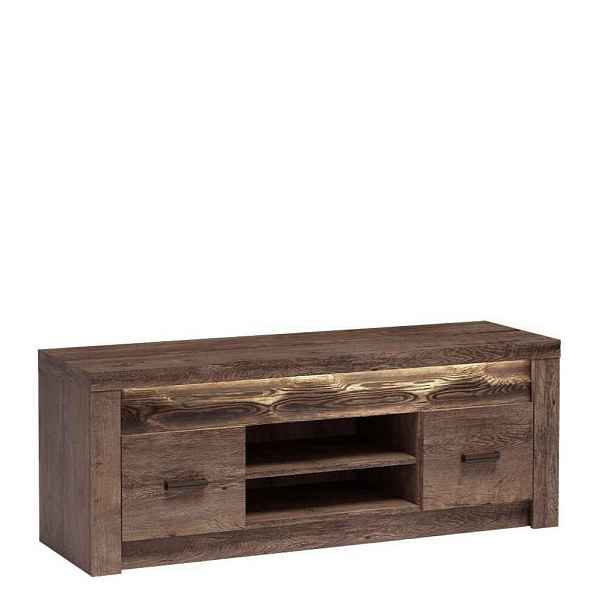 MASSENO TV STOLEK ZERI, 137/53/42 cm, hnědý