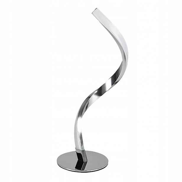 Chromová stolní lampa Azula Led neutrální bílá do kanceláře Rabalux