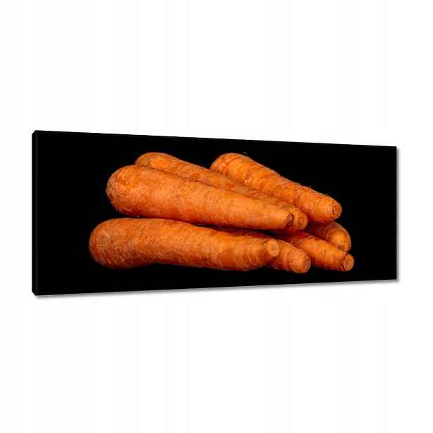 Obrazy 100x40 Oranžové mrkve