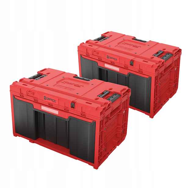 Qbrick One Drawer 1 Toolbox 2.0 Red UltraHD box se zásuvkou x2