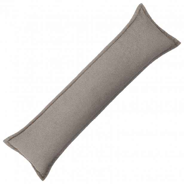 vidaXL Povlak na polštář HOUTEN Světle šedá 40 x 145 cm Bouclé