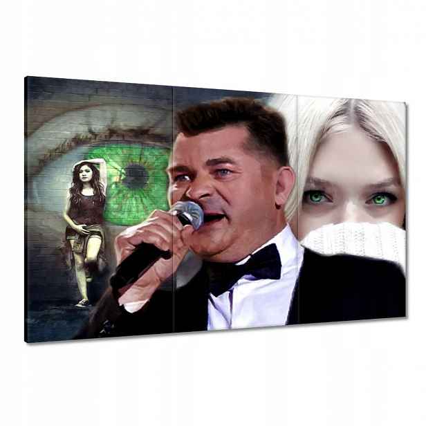 Obrazy 120x80 Zelené oči Zenek Vystoupení