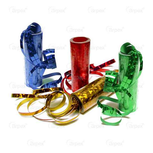 Arpex Serpentýny - spirála holograf multicolor 2ks